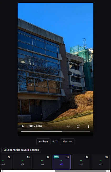 Your own photos and clips, or real archive photos